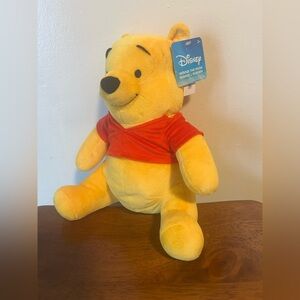 Disney Just Play Winnie the Pooh Plush 12" NWT Stuffed Animal Plushie Teddy Bear